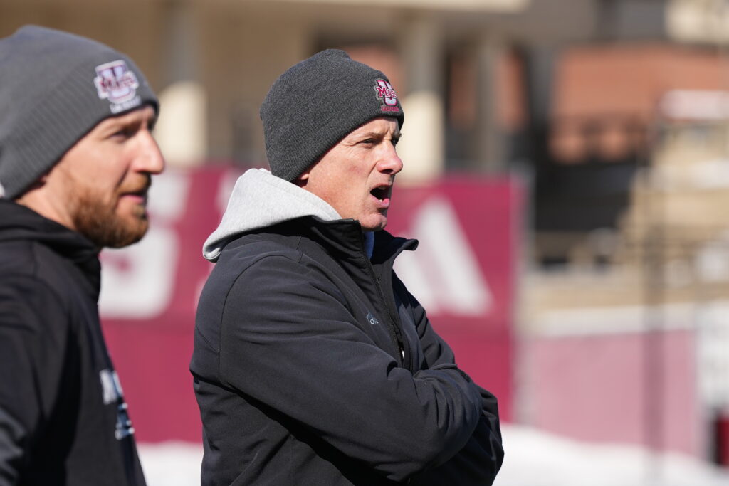 UMass lacrosse coaches yelling