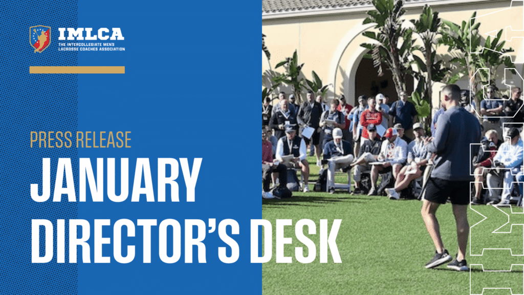 January Director's Desk